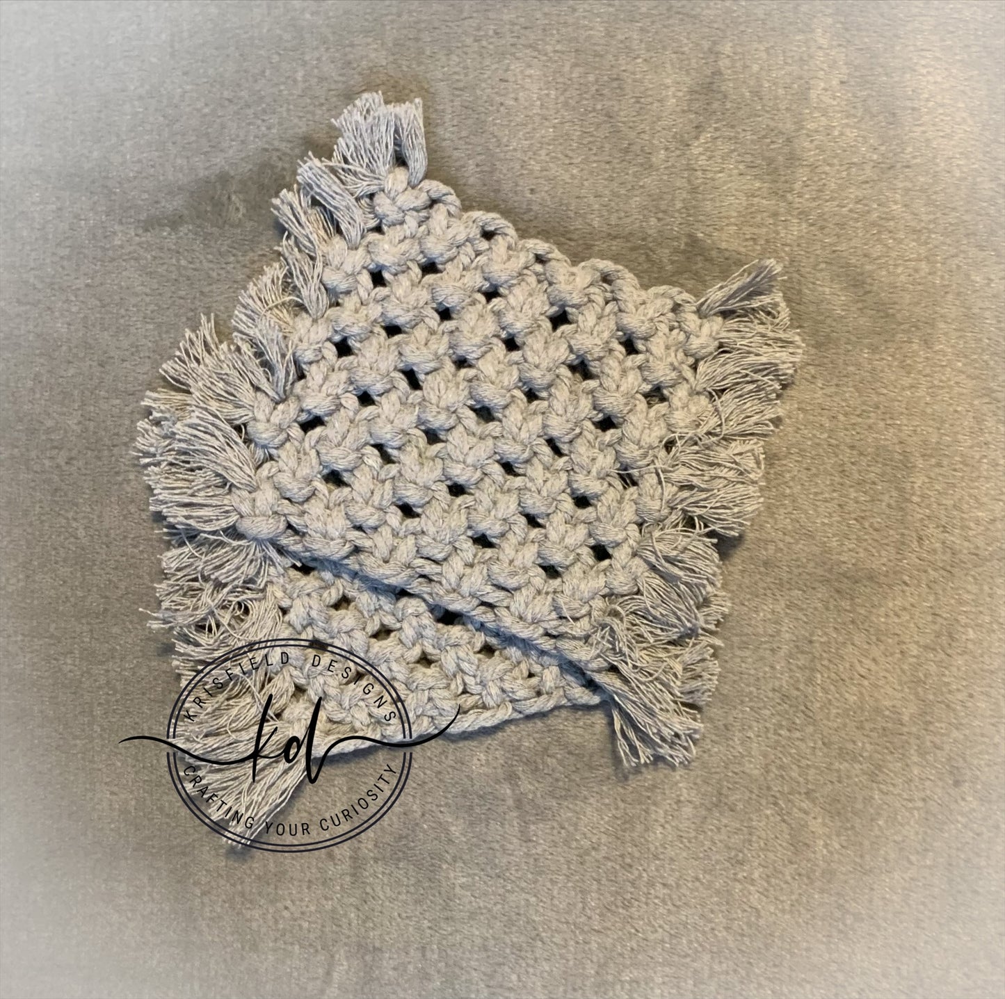 Macrame Table/Counter Coasters